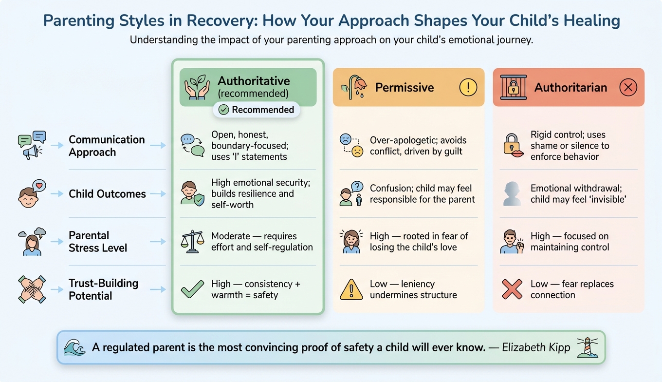Parenting Styles in Recovery: Authoritative vs. Permissive vs. Authoritarian