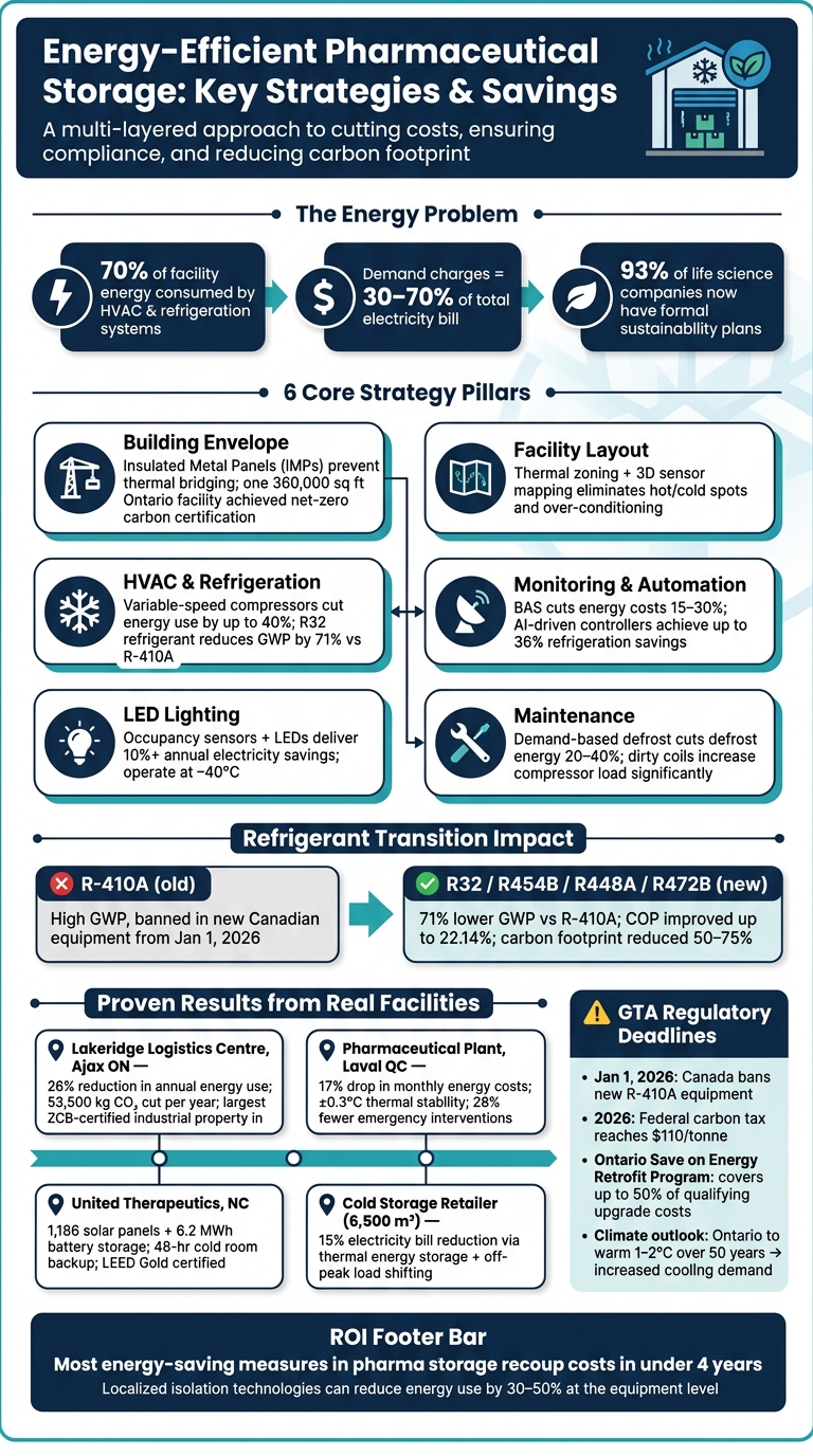 Energy-Efficient Pharmaceutical Storage: Key Strategies & Savings