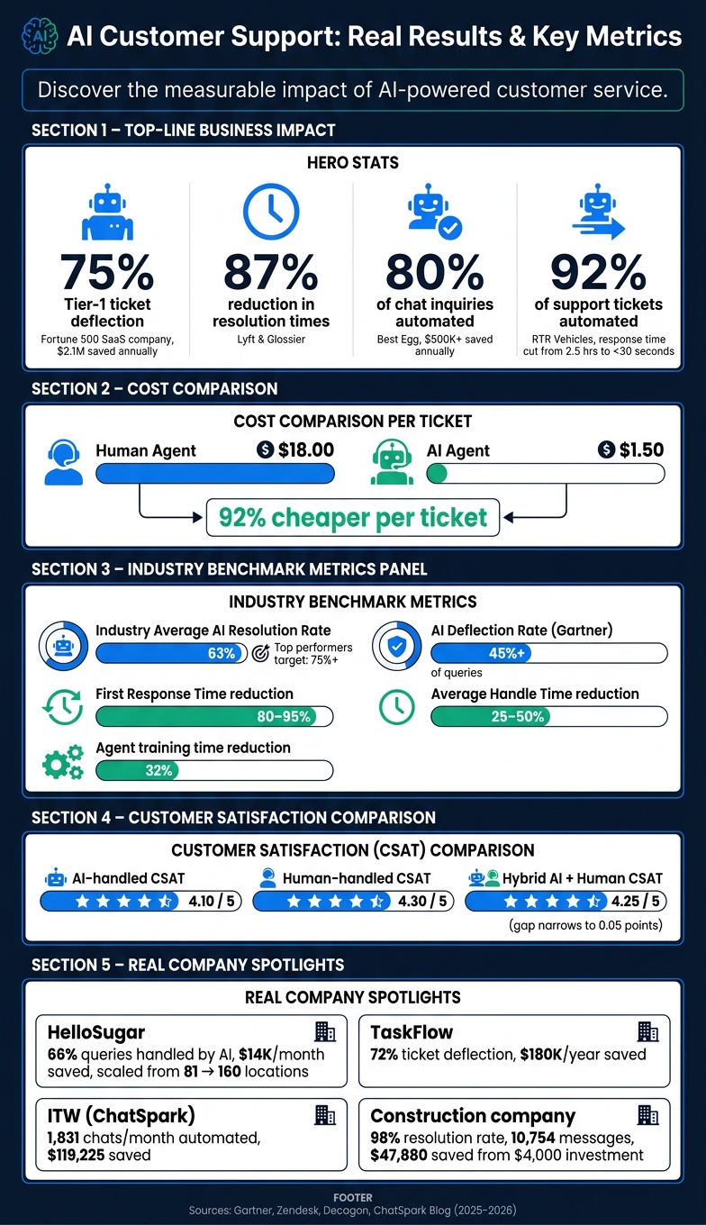 AI Customer Support ROI: Real Business Results & Key Metrics
