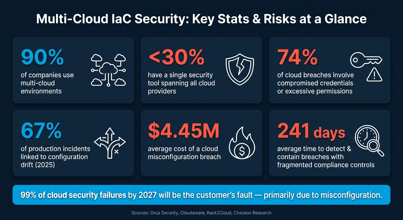 Multi-Cloud IaC Security: Key Stats & Risks at a Glance