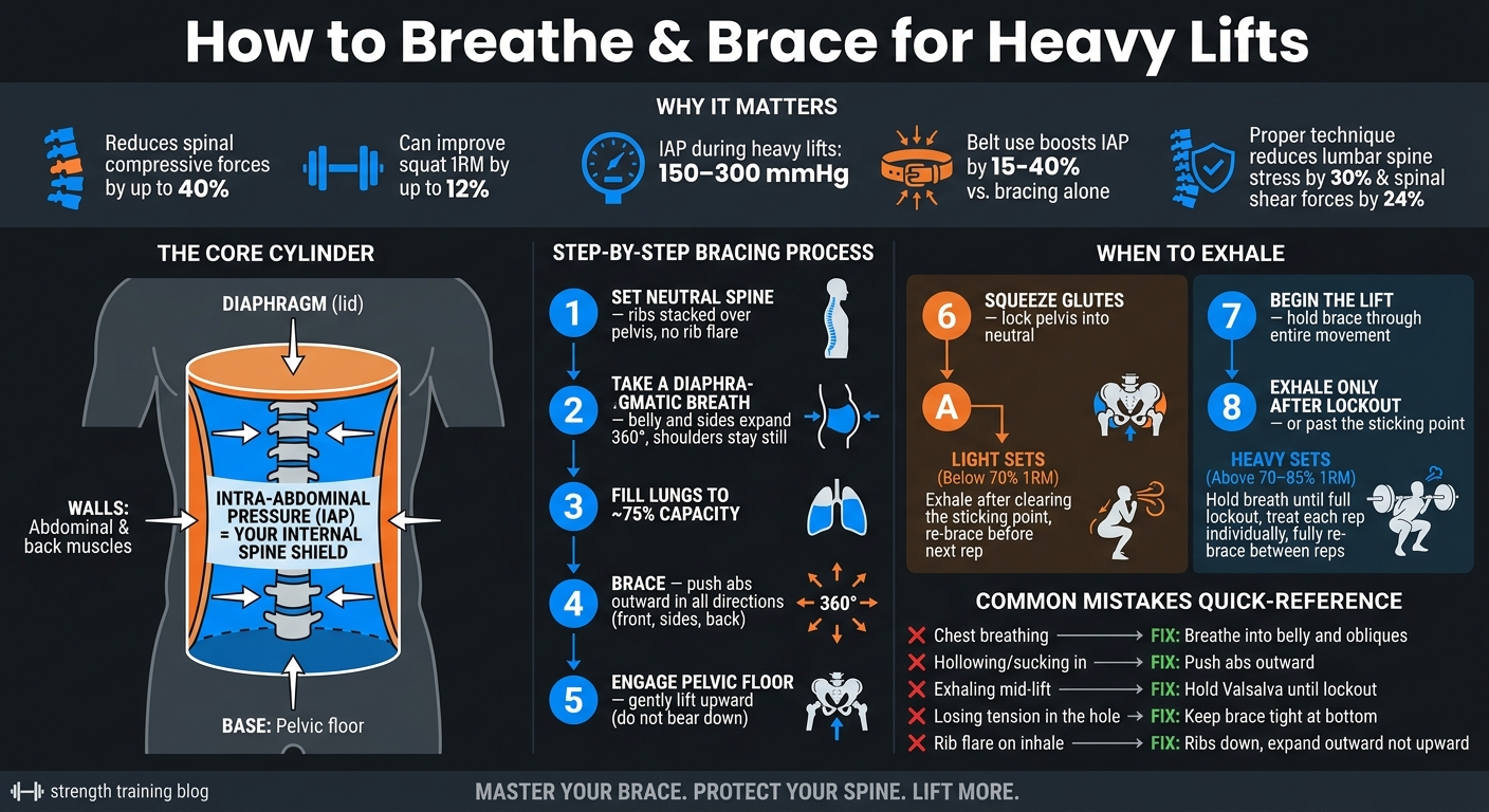 How to Breathe & Brace for Squats and Deadlifts