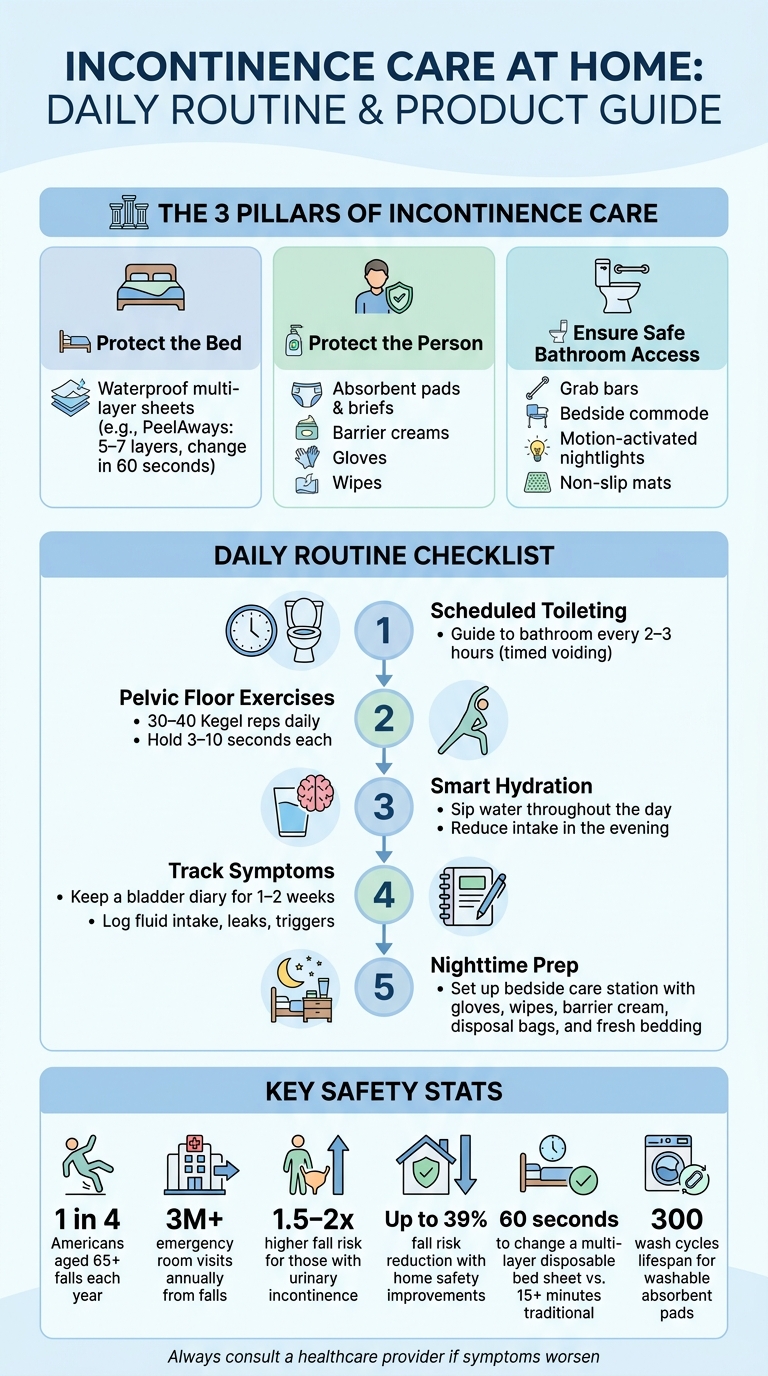 Incontinence Care at Home: Daily Routine & Product Guide