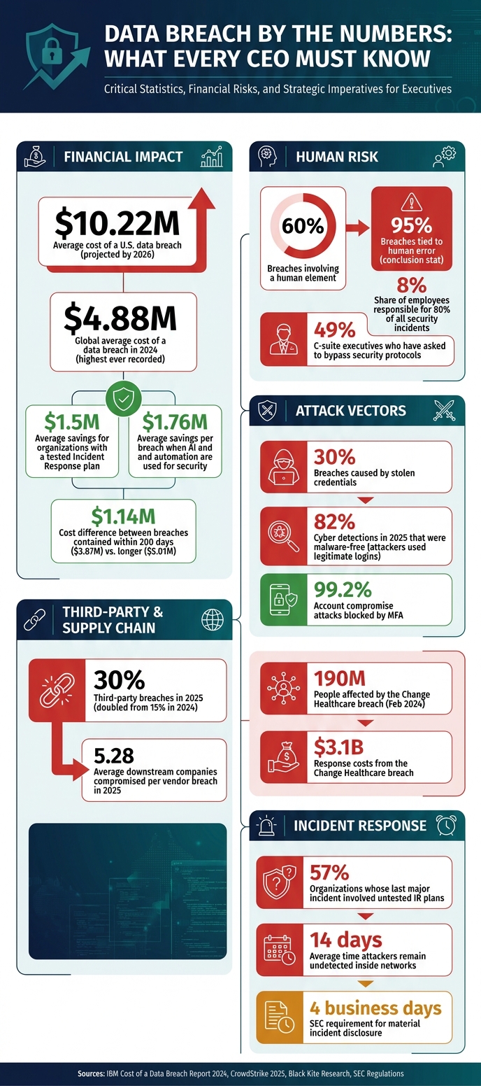 Data Breach by the Numbers: What Every CEO Must Know
