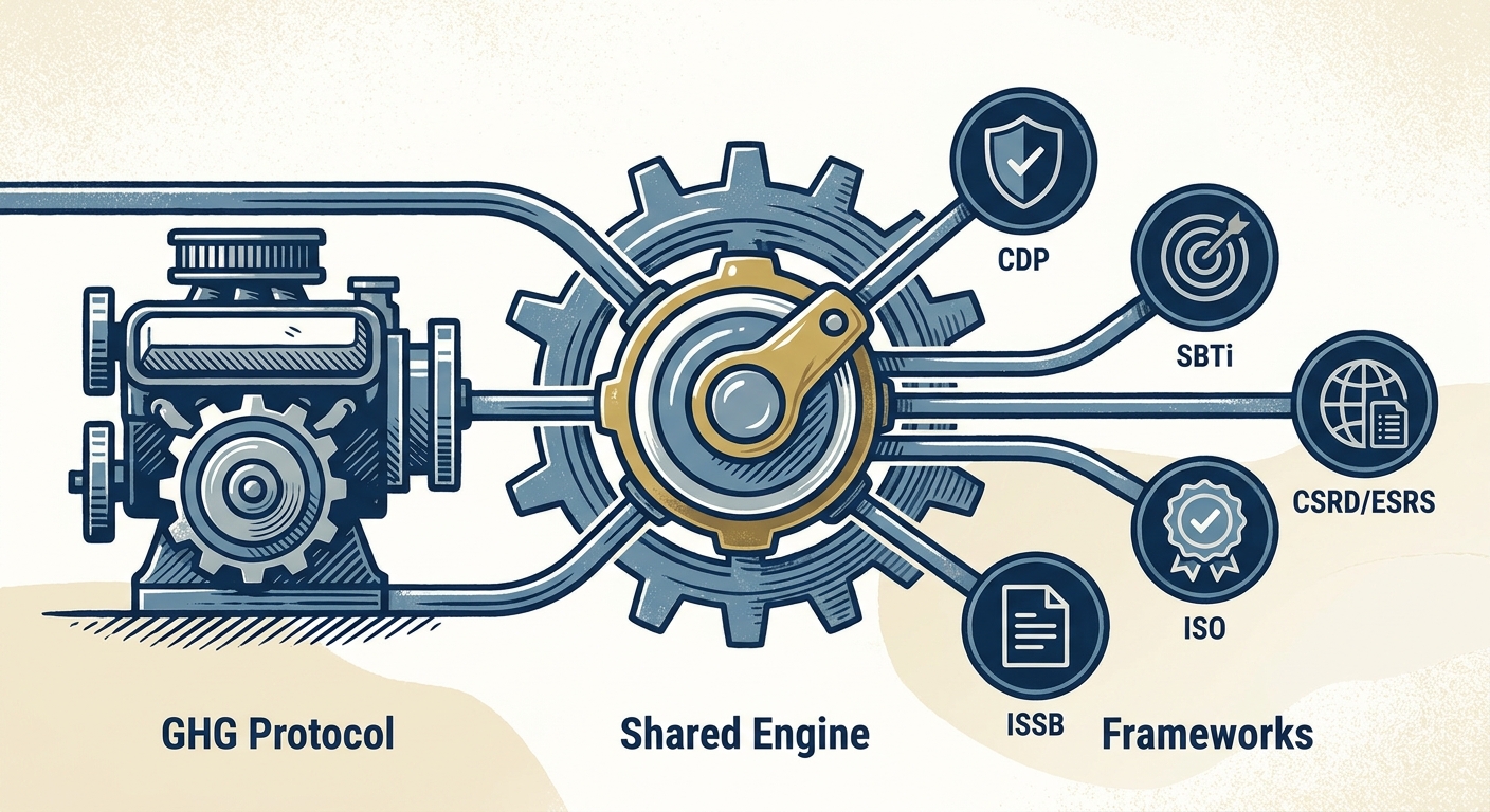 GHG Protocol Standards Suite: Scopes, Frameworks & Key Stats