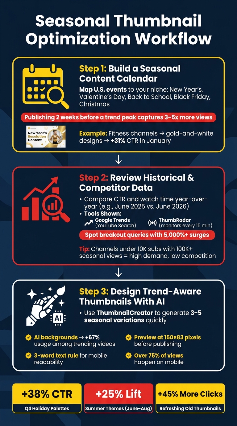 Seasonal Thumbnail Optimization Workflow for YouTube Creators