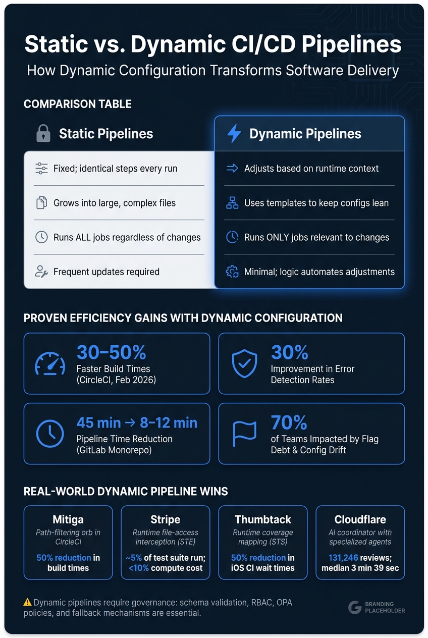 Static vs. Dynamic CI/CD Pipelines: Key Differences & Real-World Impact