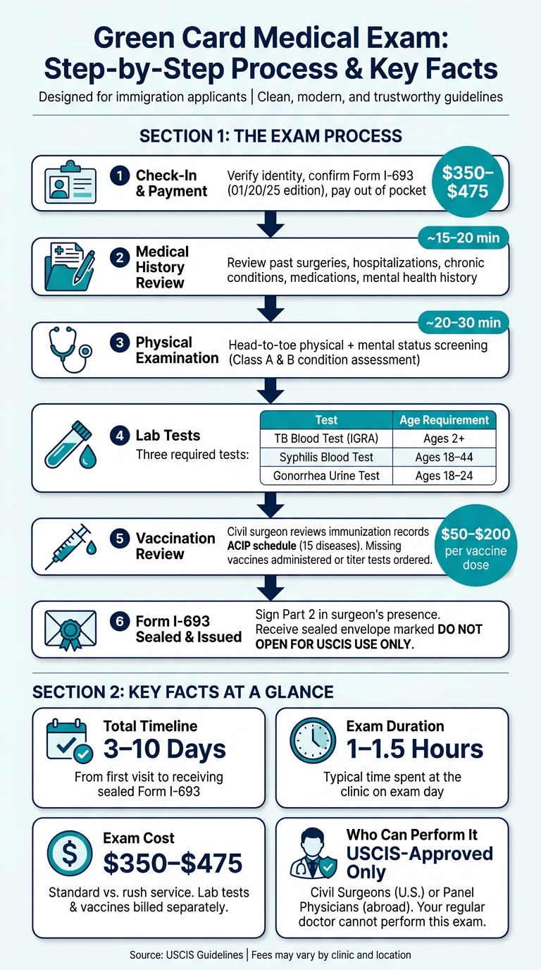 Green Card Medical Exam: Step-by-Step Process & Key Facts