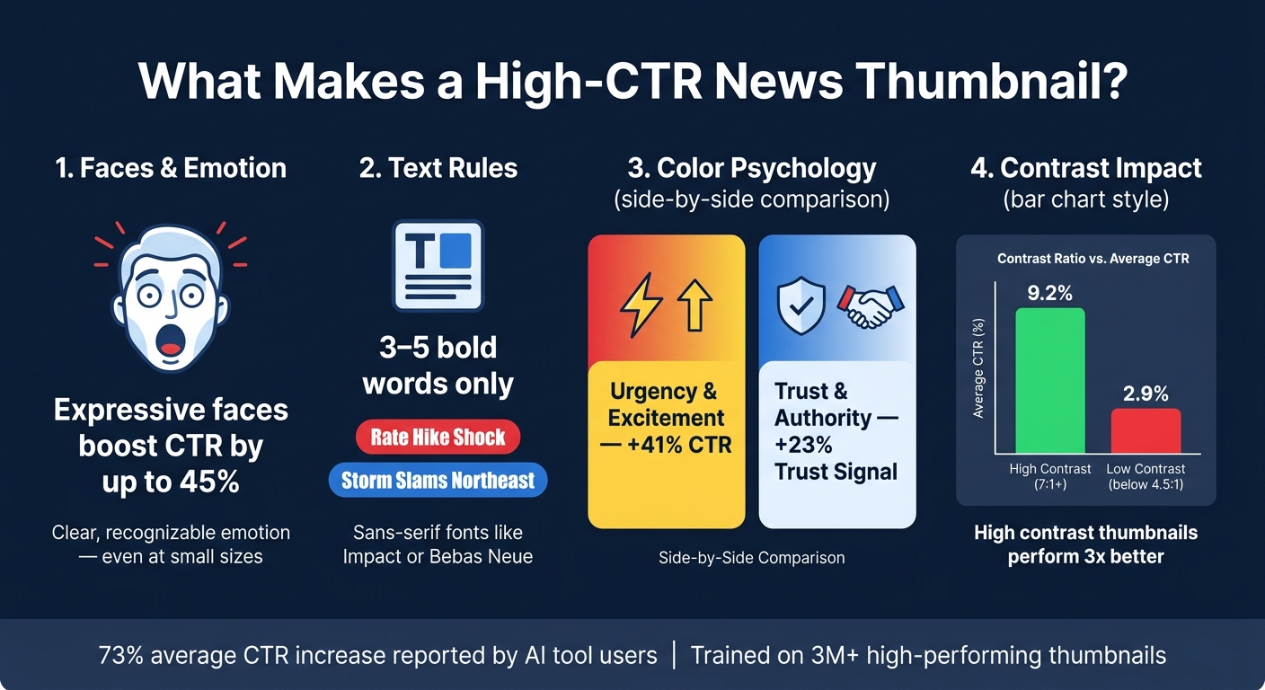 News Thumbnail Design: CTR Stats & Best Practices at a Glance
