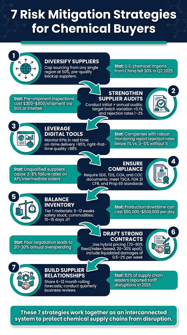 7 Risk Mitigation Strategies for Chemical Buyers