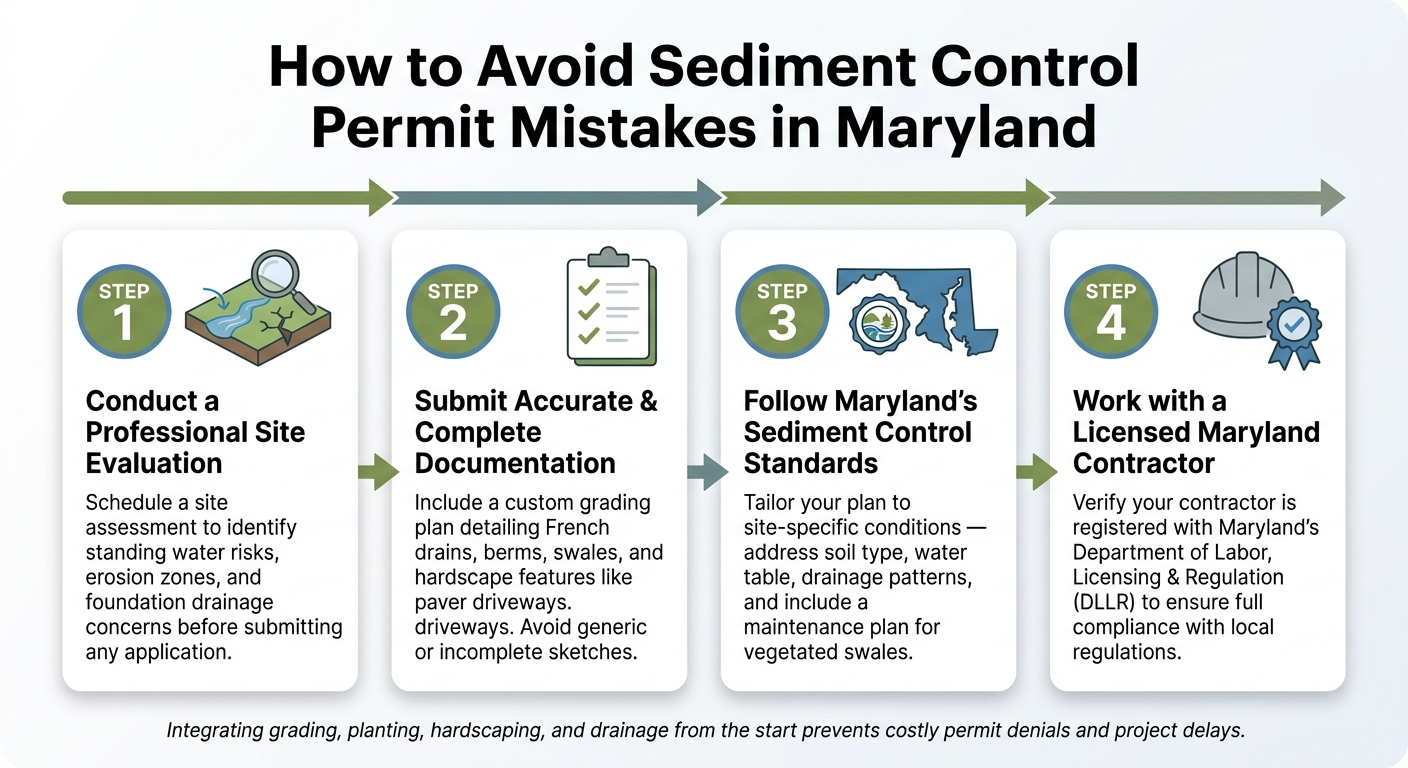 How to Avoid Sediment Control Permit Mistakes in Maryland