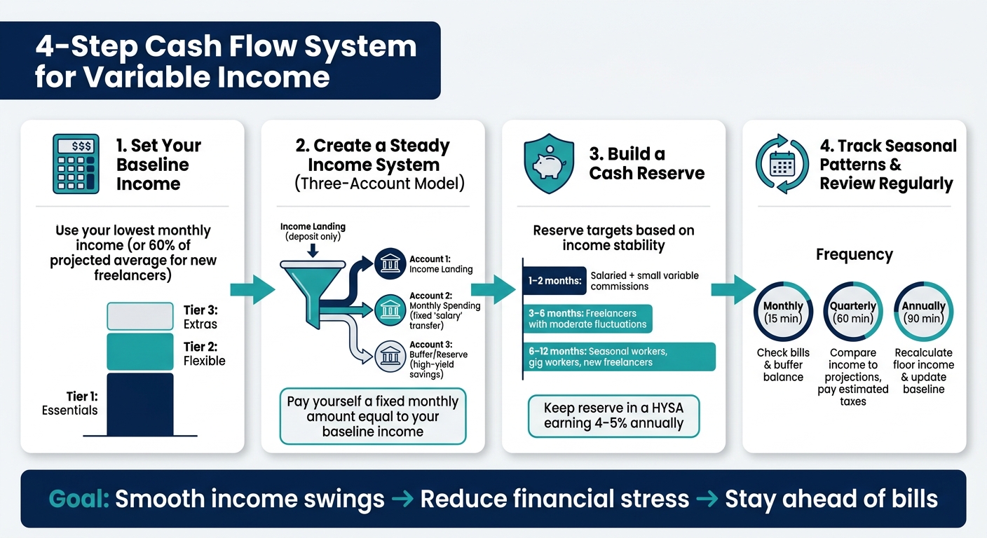 4-Step Cash Flow System for Variable Income