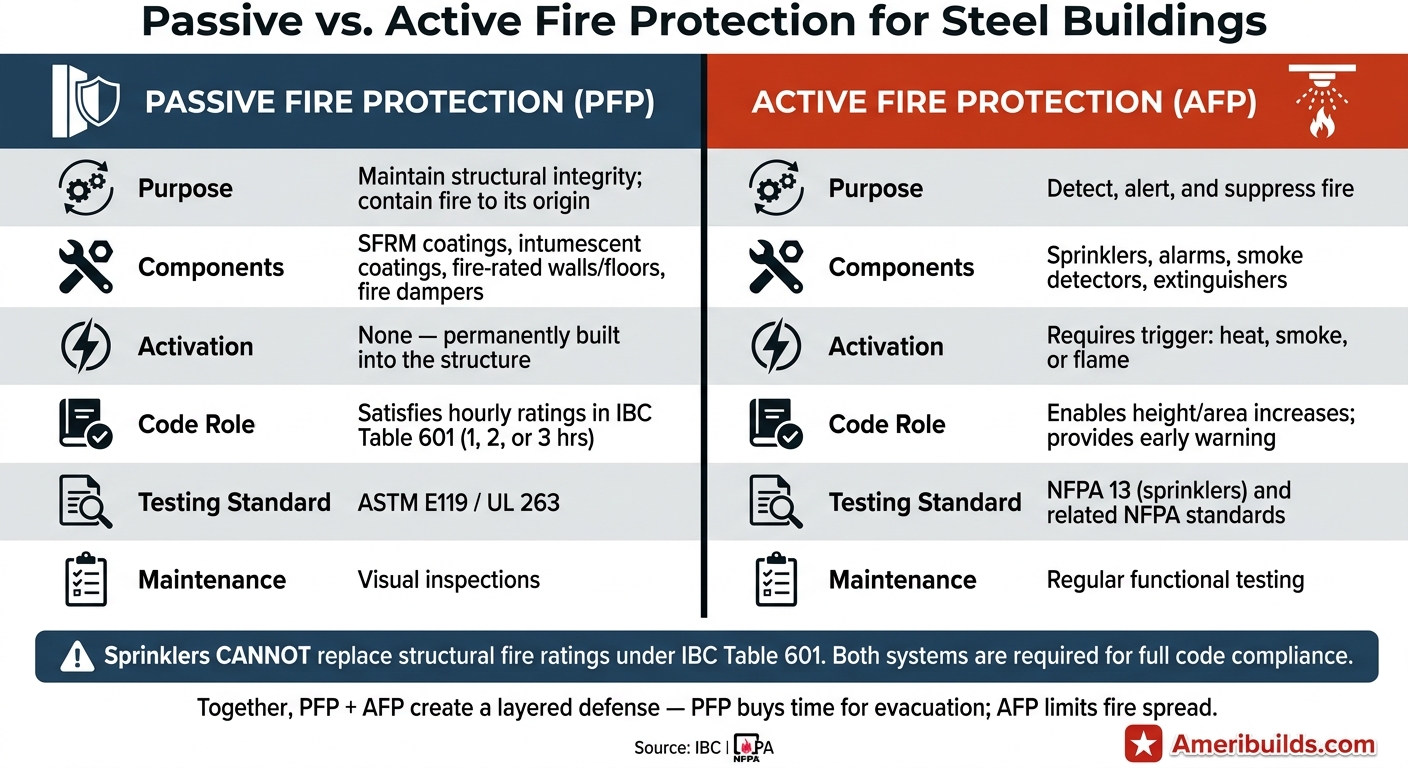 Fire Protection Standards Top Fire Safety Standards for Steel Buildings - Ameribuilds