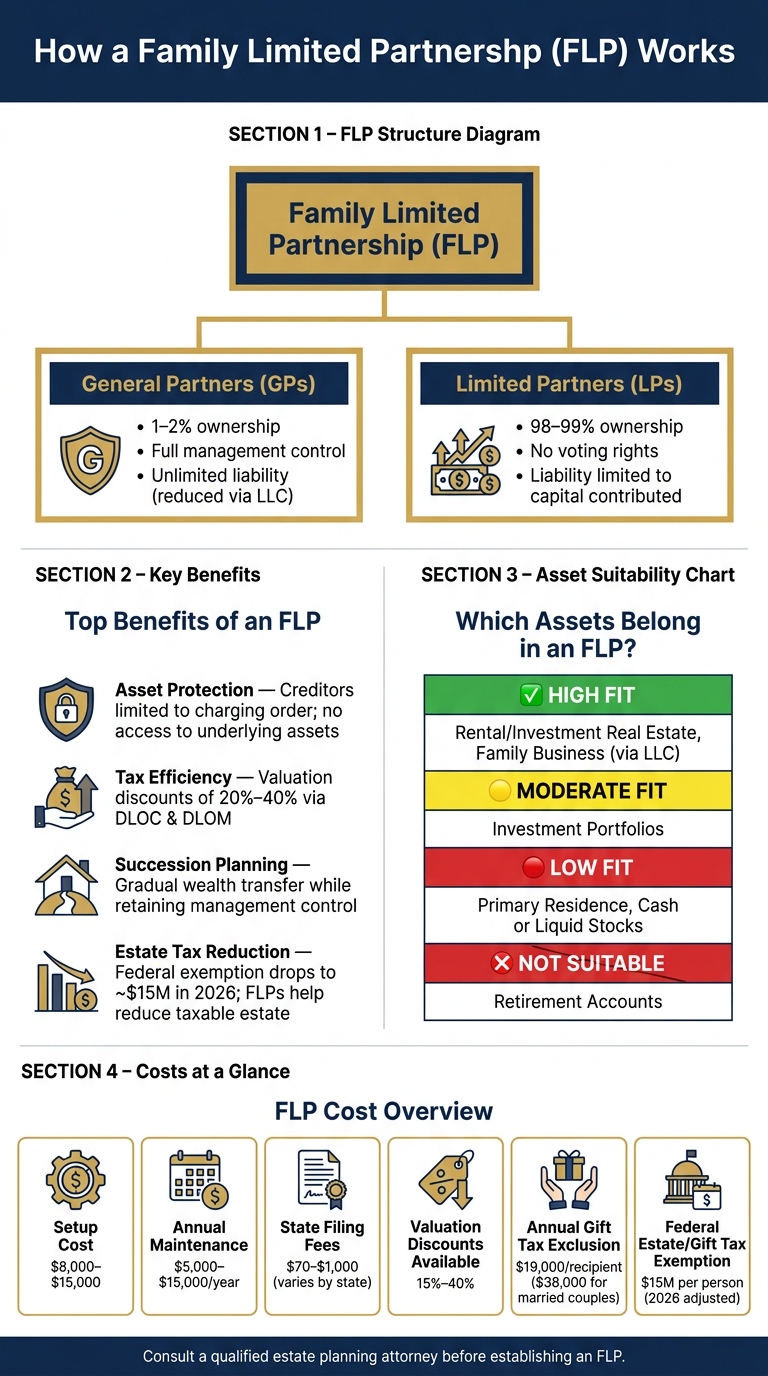 Family Limited Partnership Structure: Roles, Costs & Key Benefits
