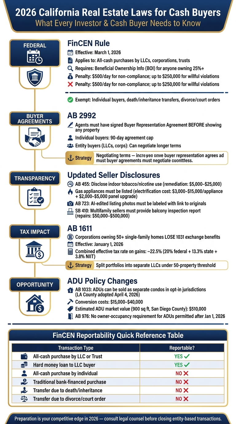 2026 California Real Estate Laws Impacting Cash Buyers – ResiRelief
