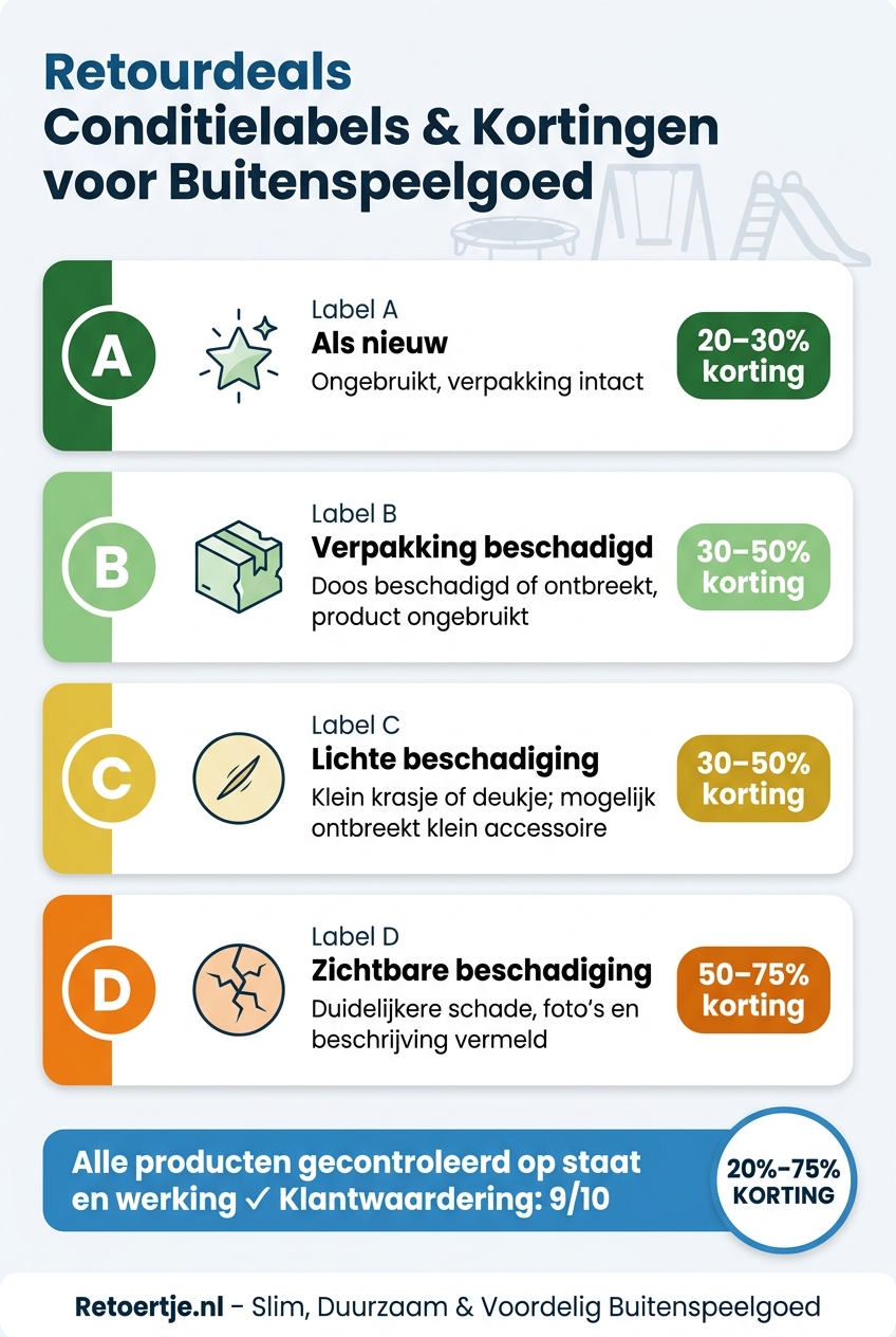 Retourdeals Conditielabels & Kortingen: Wat Kun Je Verwachten?