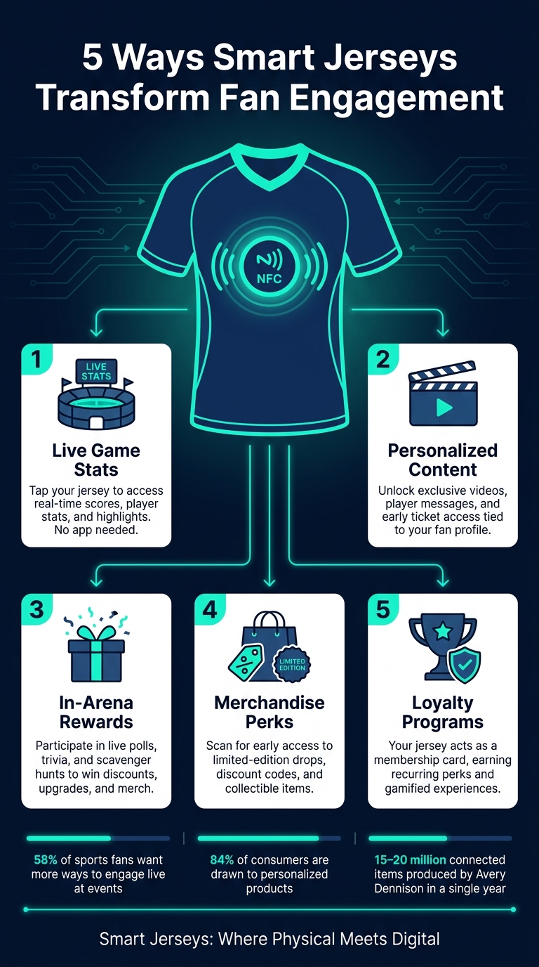 5 Ways Smart Jerseys Transform Fan Engagement