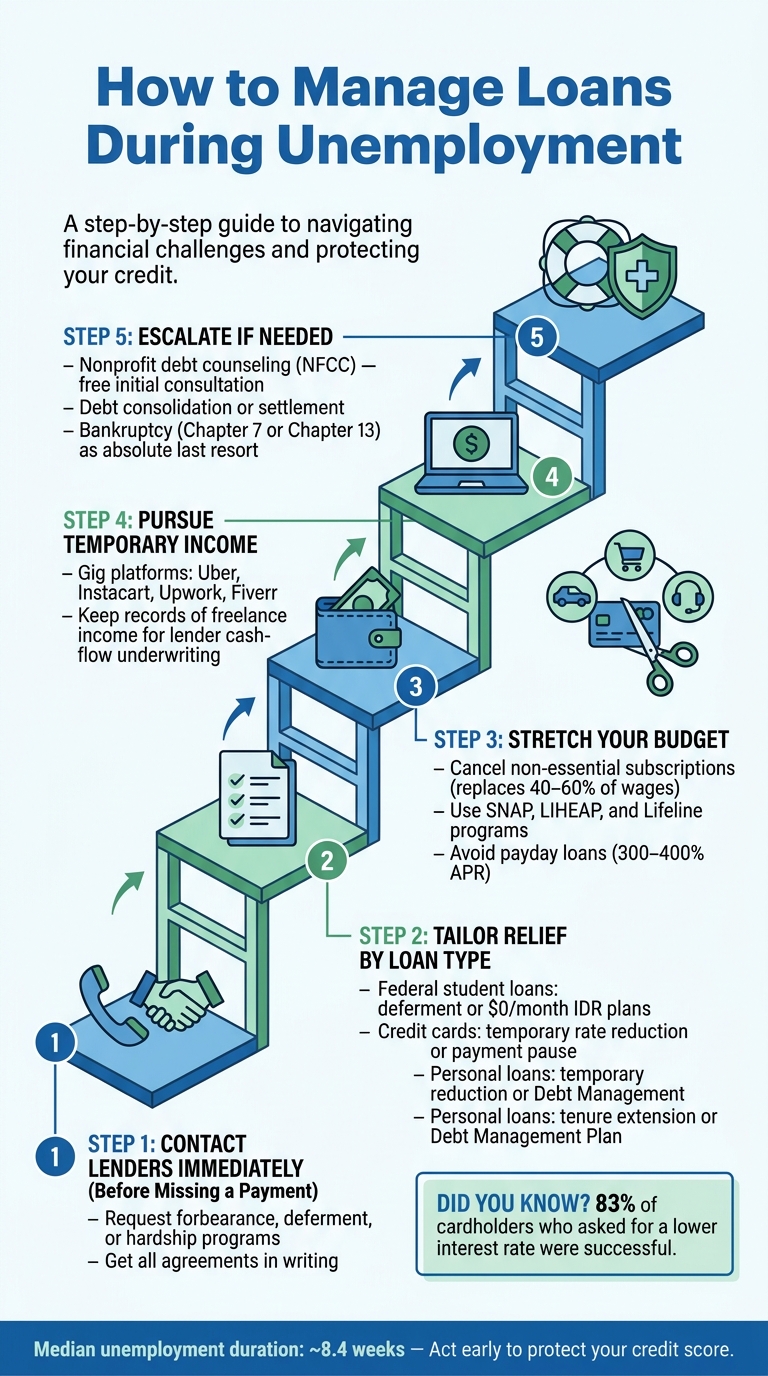 How to Manage Loans During Unemployment: Step-by-Step Strategy