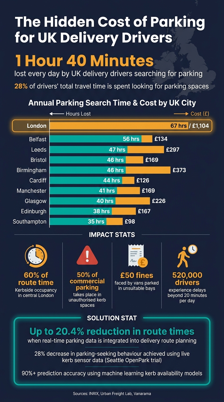 UK Delivery Parking Crisis: Key Stats & City Cost Breakdown
