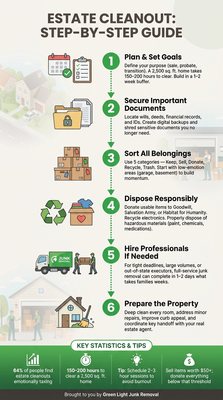Estate Cleanout Step-by-Step Guide