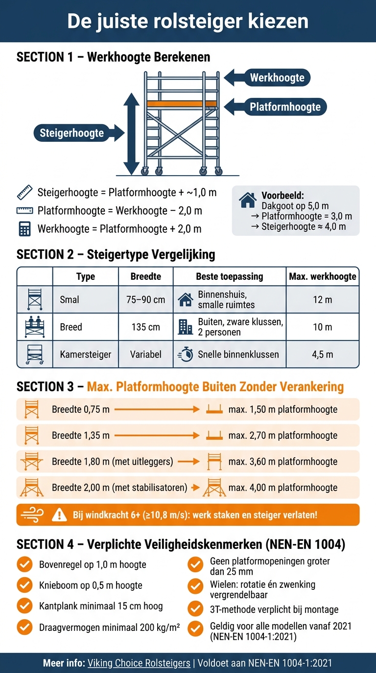 Rolsteiger Kiezen: Werkhoogte, Type & Veiligheid op een Rij