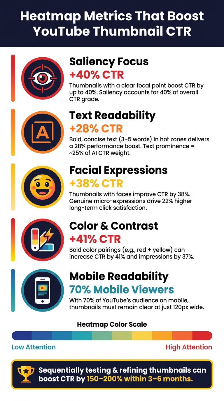 Heatmap Metrics That Boost YouTube Thumbnail CTR