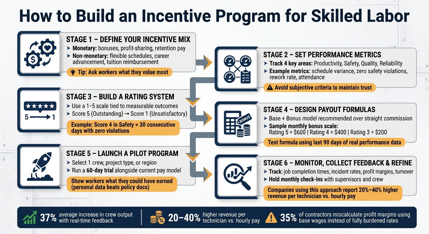 How to Build an Incentive Program for Skilled Labor: Step-by-Step Guide