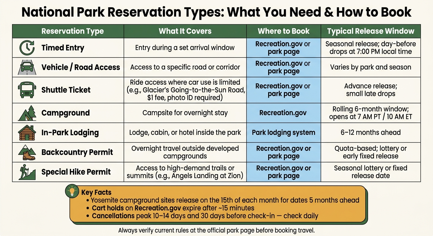 National Park Reservations: How They Work