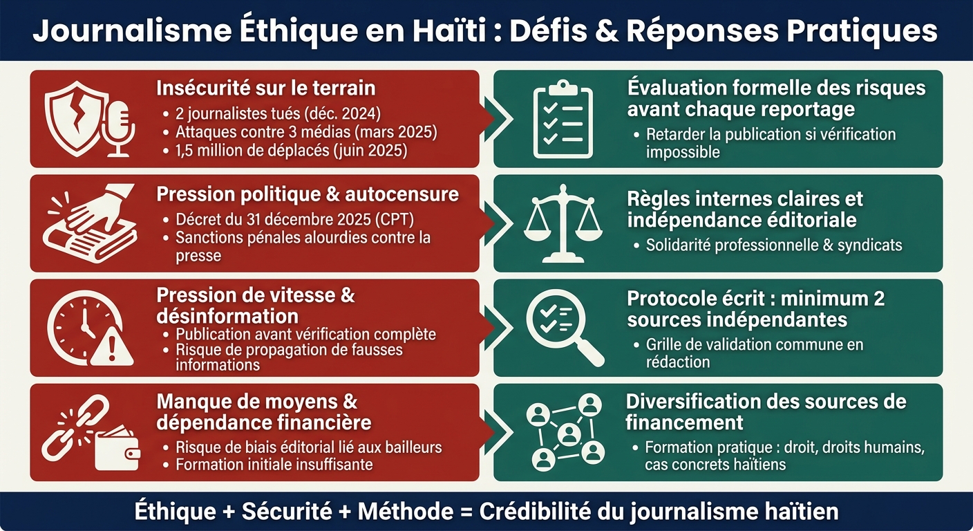 Défis Éthiques du Journalisme en Haïti : Problèmes et Solutions