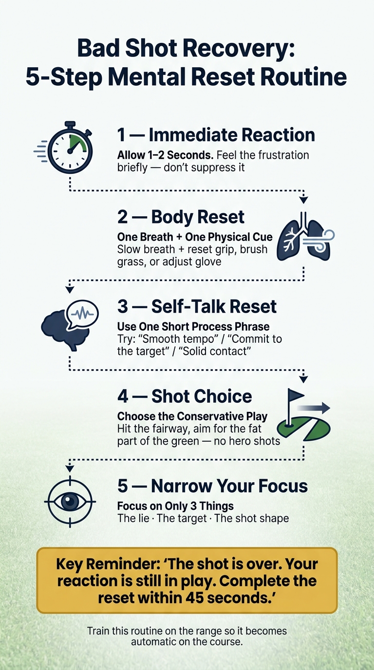 Bad Shot Recovery Routine: 5-Step Mental Reset for Golfers