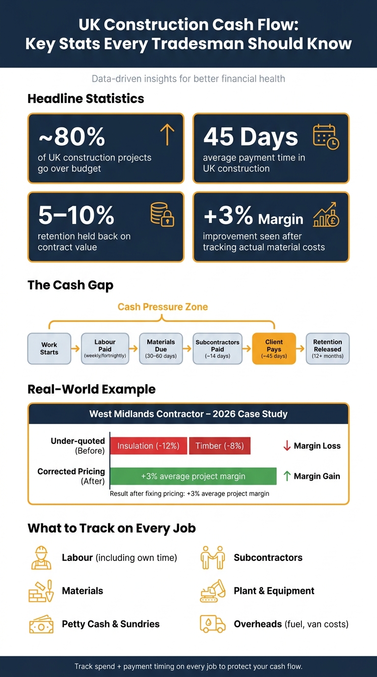 UK Construction Cash Flow: Key Stats Every Tradesman Should Know
