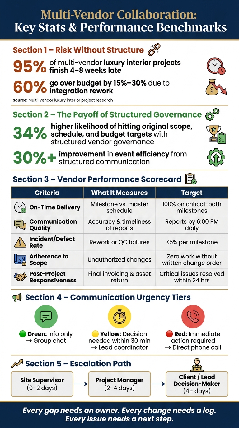 Multi-Vendor Collaboration: Key Stats & Performance Benchmarks
