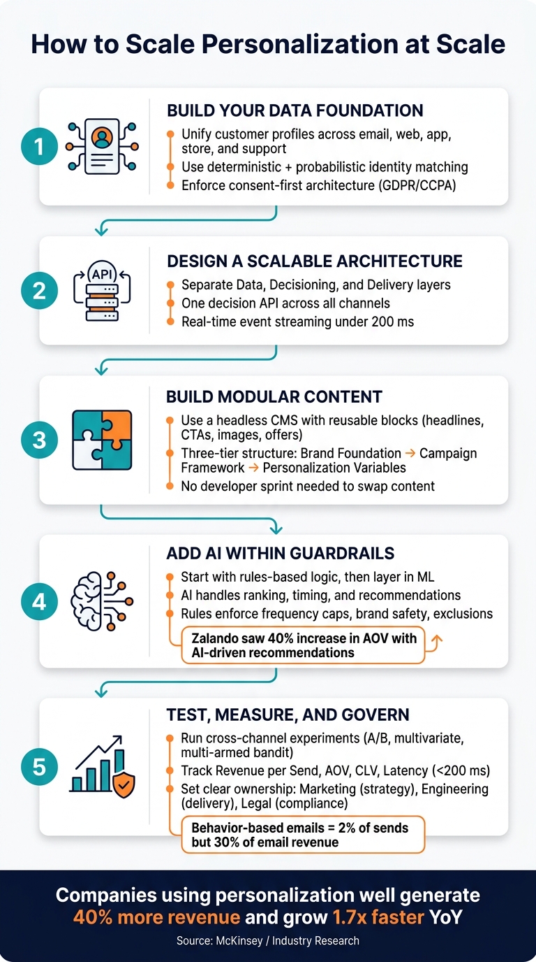 How to Scale Personalization: A Step-by-Step System