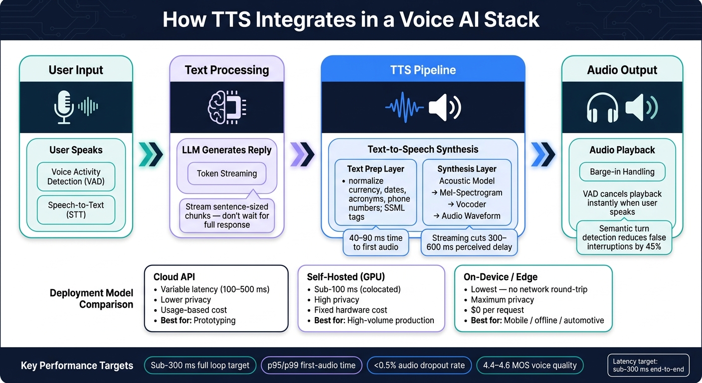 Voice AI Stack: How TTS Fits Into the Full Pipeline