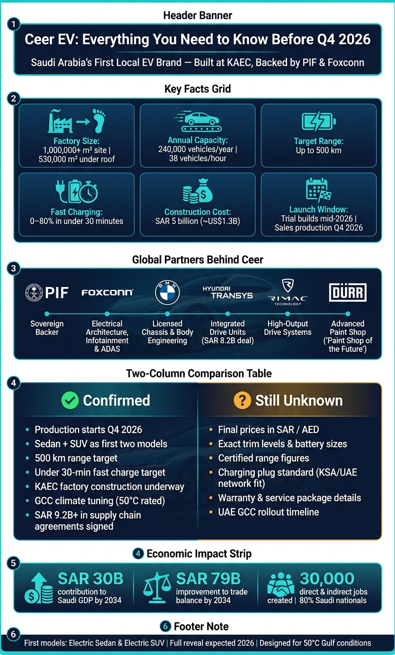 Ceer EV at a Glance: Key Facts, Partners & What's Still Unknown