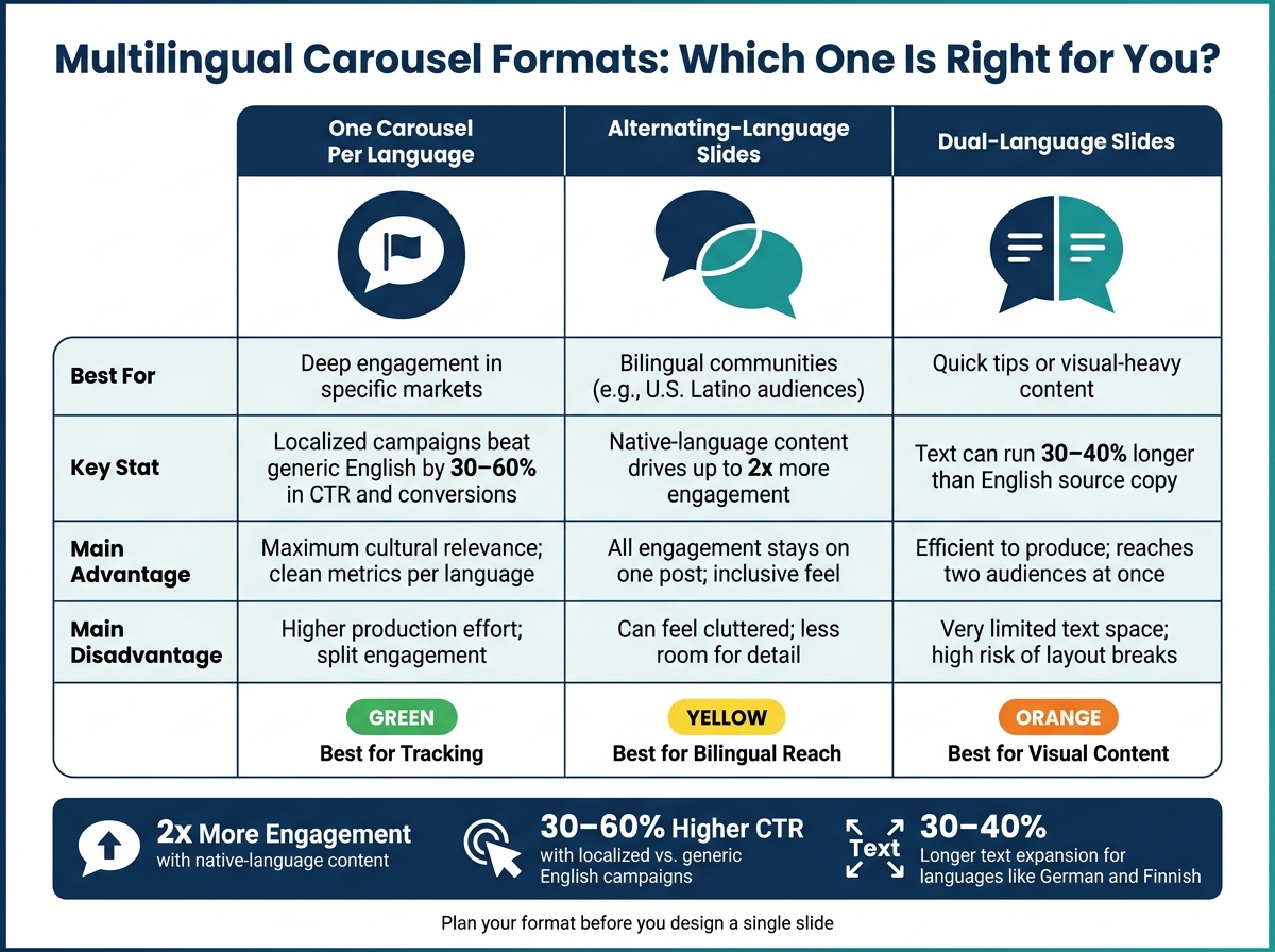 Multilingual Carousel Formats: Which One Is Right for You?