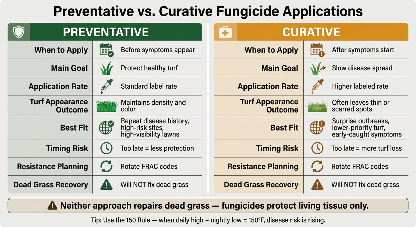 Preventative vs. Curative Fungicide: Side-by-Side Comparison