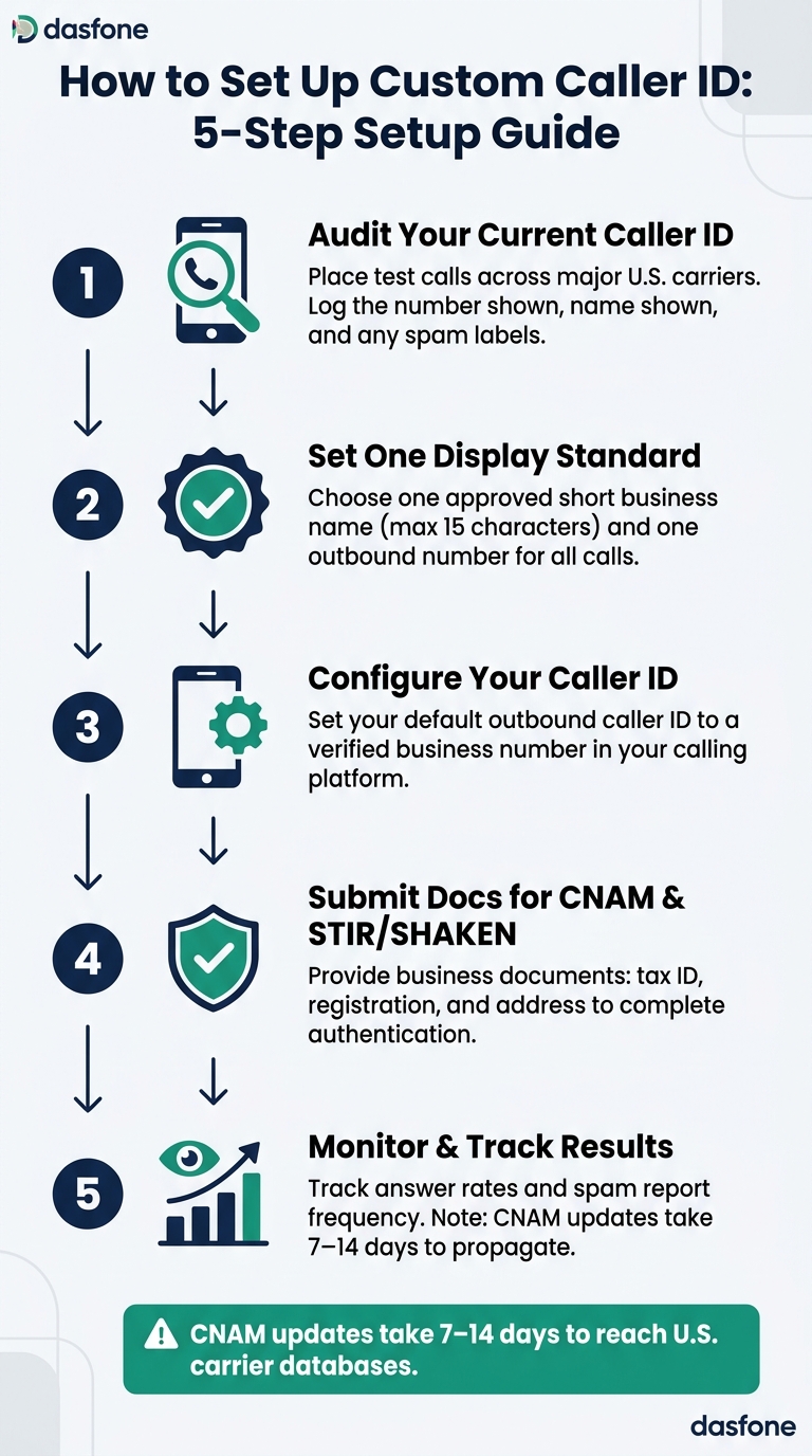 How to Set Up Custom Caller ID: 5-Step Setup Guide