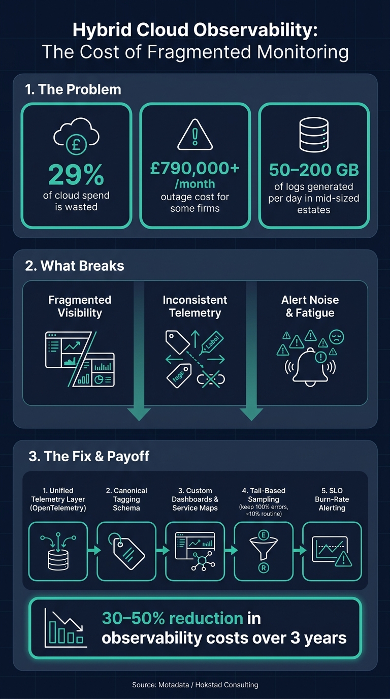 Hybrid Cloud Observability: Key Stats &amp; Cost Impact