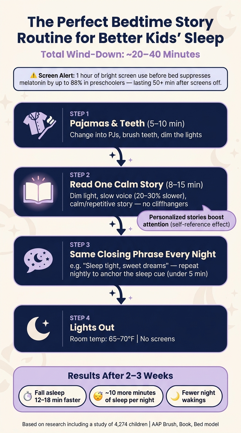 The Perfect Bedtime Story Routine for Better Kids' Sleep