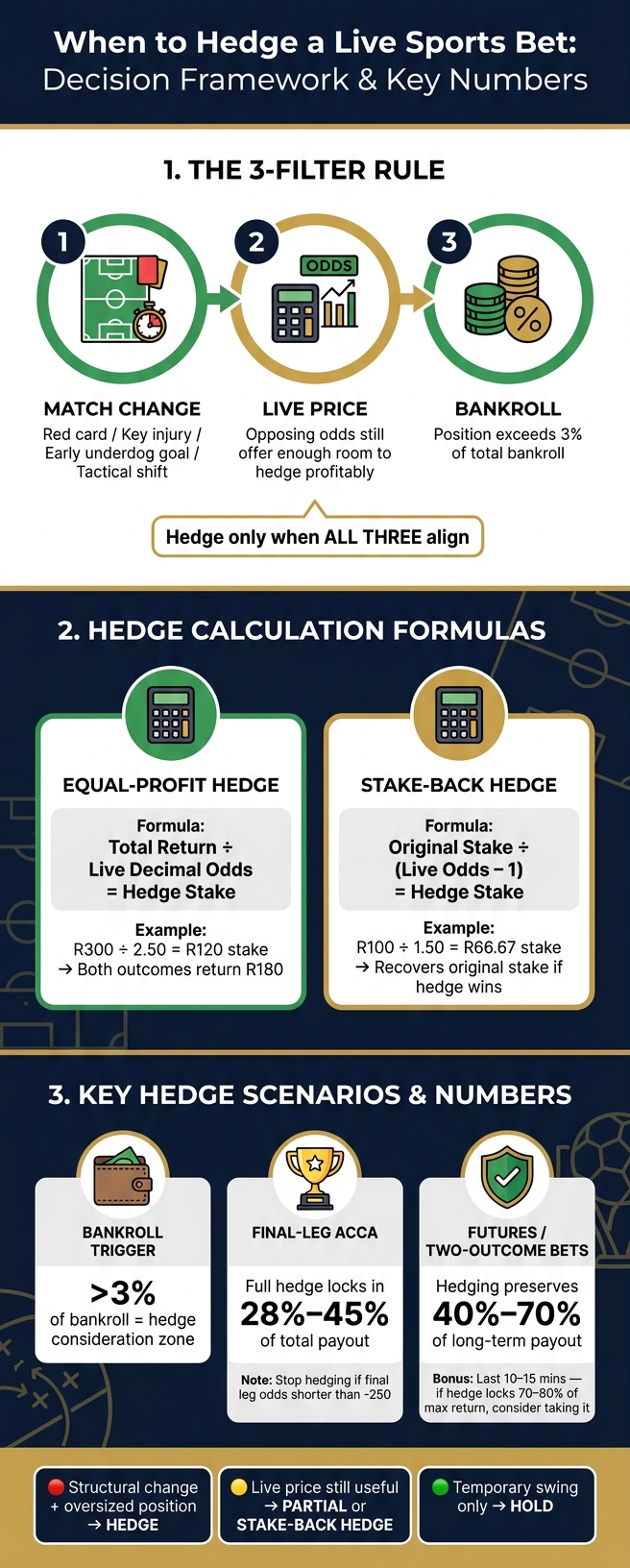 Live Sports Betting Hedge Decision Framework