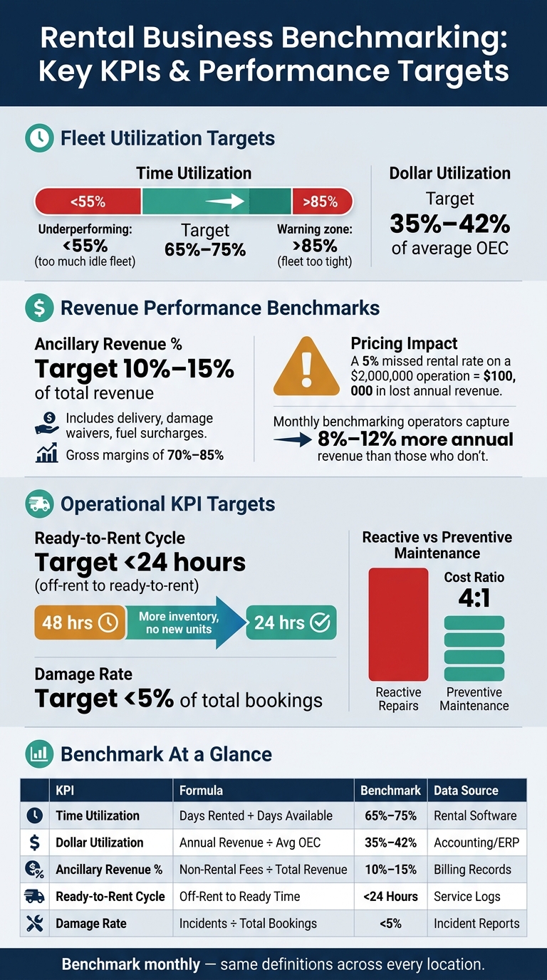 Rental Business Benchmarking: Key KPIs & Performance Targets