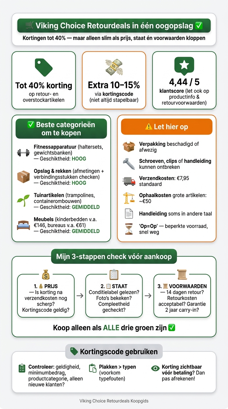 Viking Choice Retourdeals: Wanneer Wel of Niet Kopen?