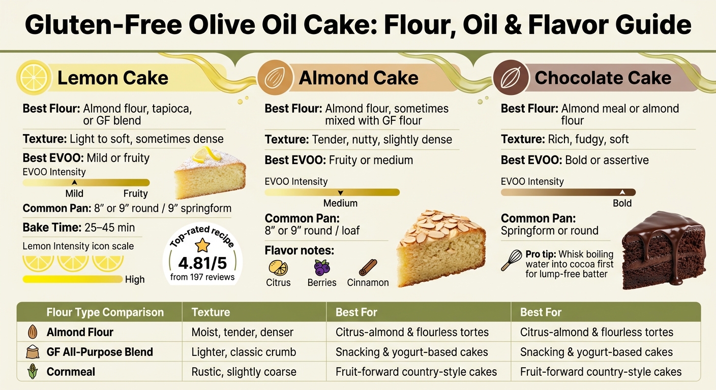 Gluten-Free Olive Oil Cake: Flour, Oil & Flavor Guide