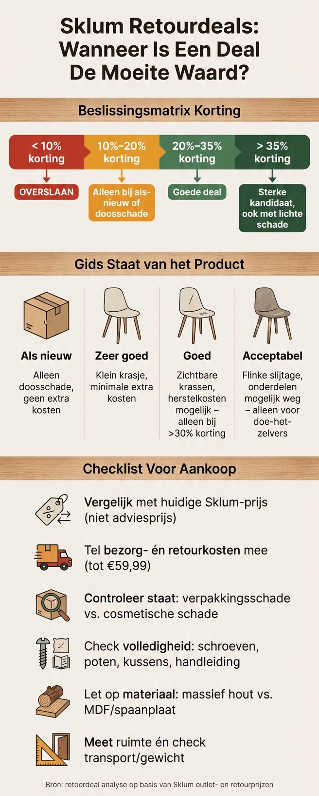 Sklum Retourdeals: Korting vs. Kwaliteit Gids