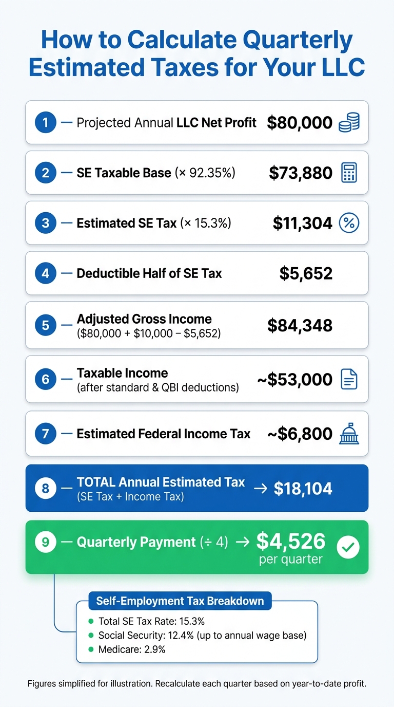 How to Calculate & Pay Quarterly Estimated Taxes for LLC Owners