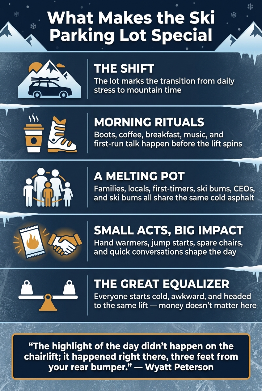 Ski Parking Lot Culture: Key Takeaways at a Glance