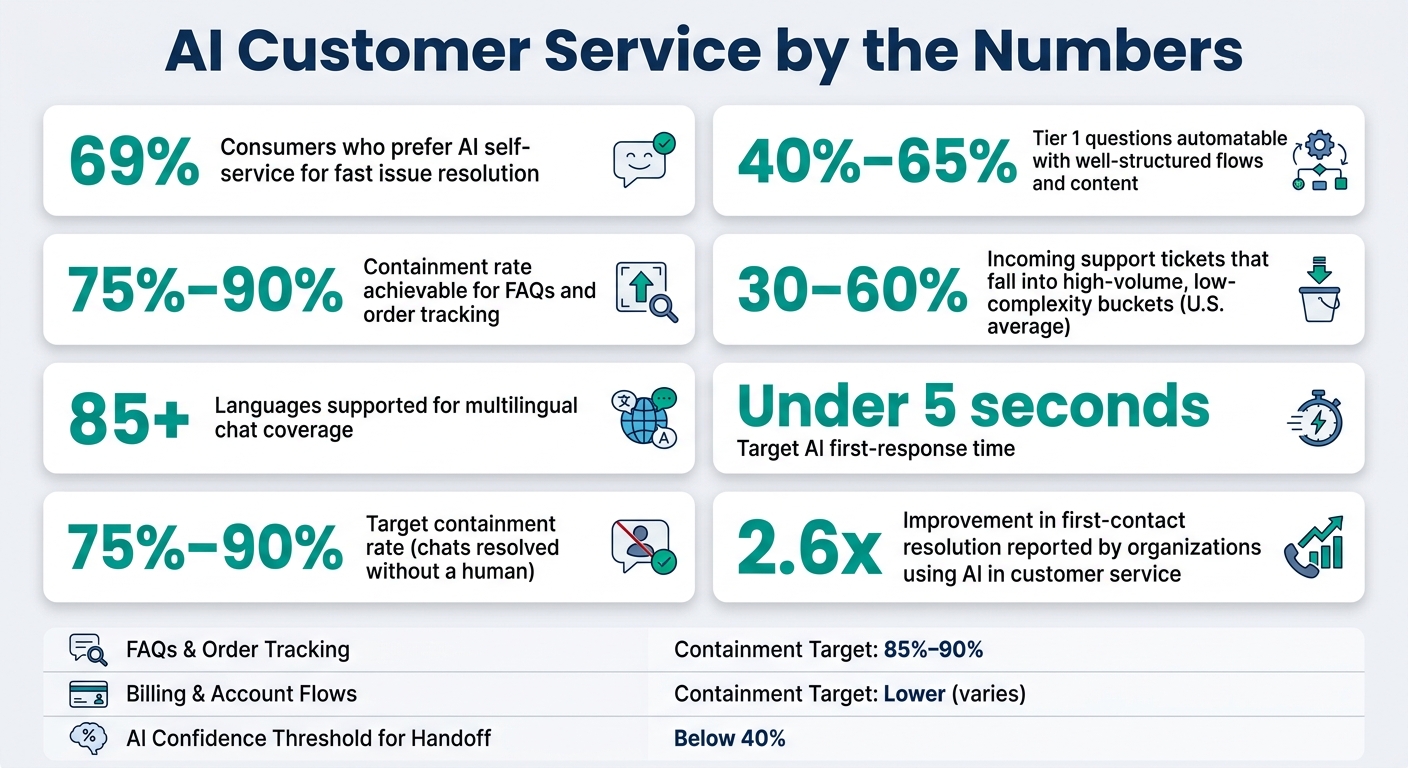 AI Customer Service by the Numbers: Key Metrics & Benchmarks