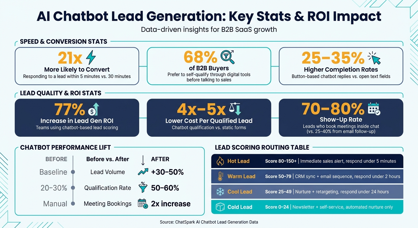 AI Chatbot Lead Generation: Key Stats & ROI Impact