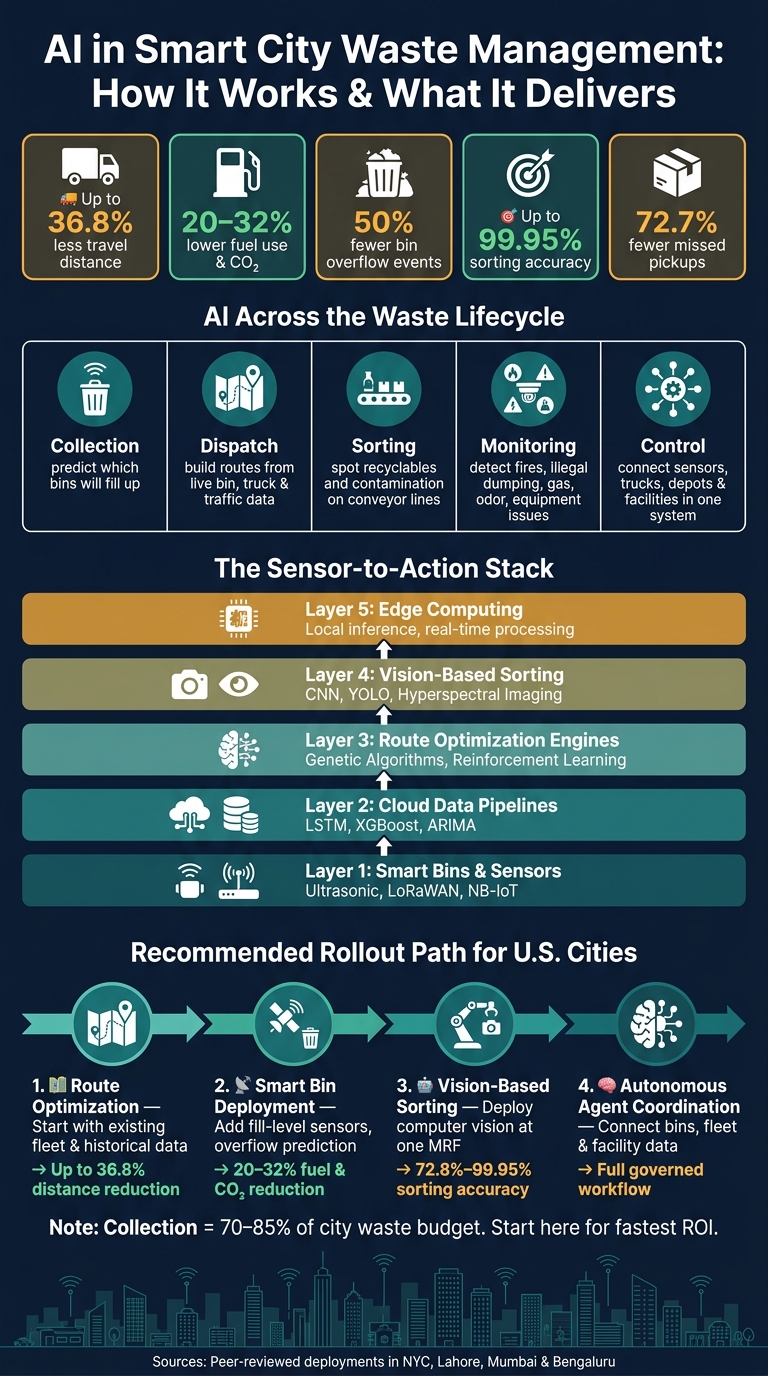 AI Smart City Waste Management: Phased Deployment Roadmap & Key Outcomes
