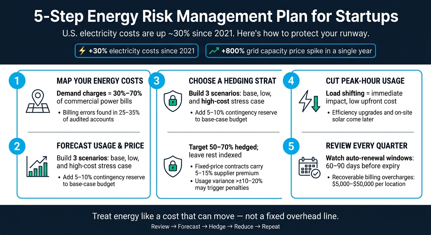 5-Step Energy Risk Management Plan for Startups